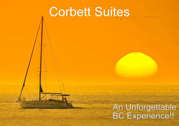 corbett suites Sidney bc bed breakfast guest house victoria bc canada warm weather sailing and fishing